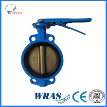 Hot sale high quality worm gear lug type butterfly valve
